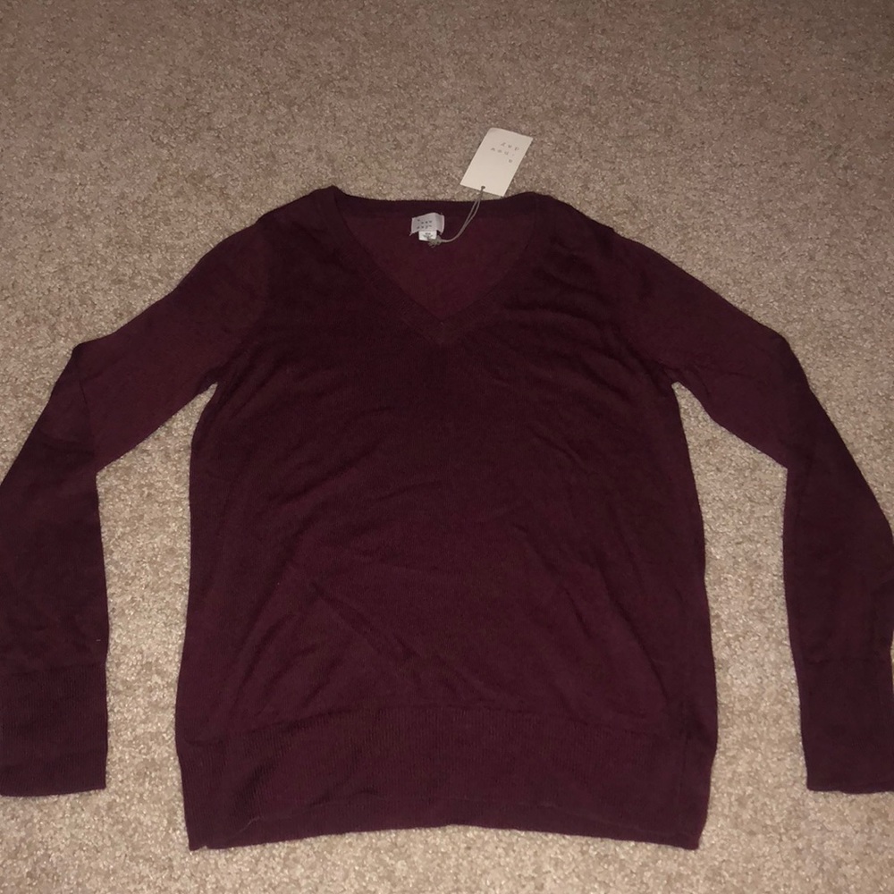 v-neck sweater